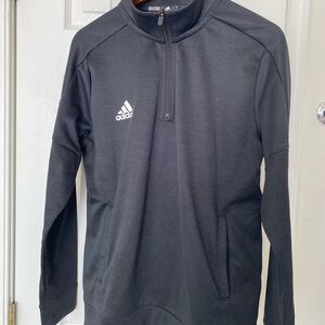 adidas Black Quarter Zip Pullover